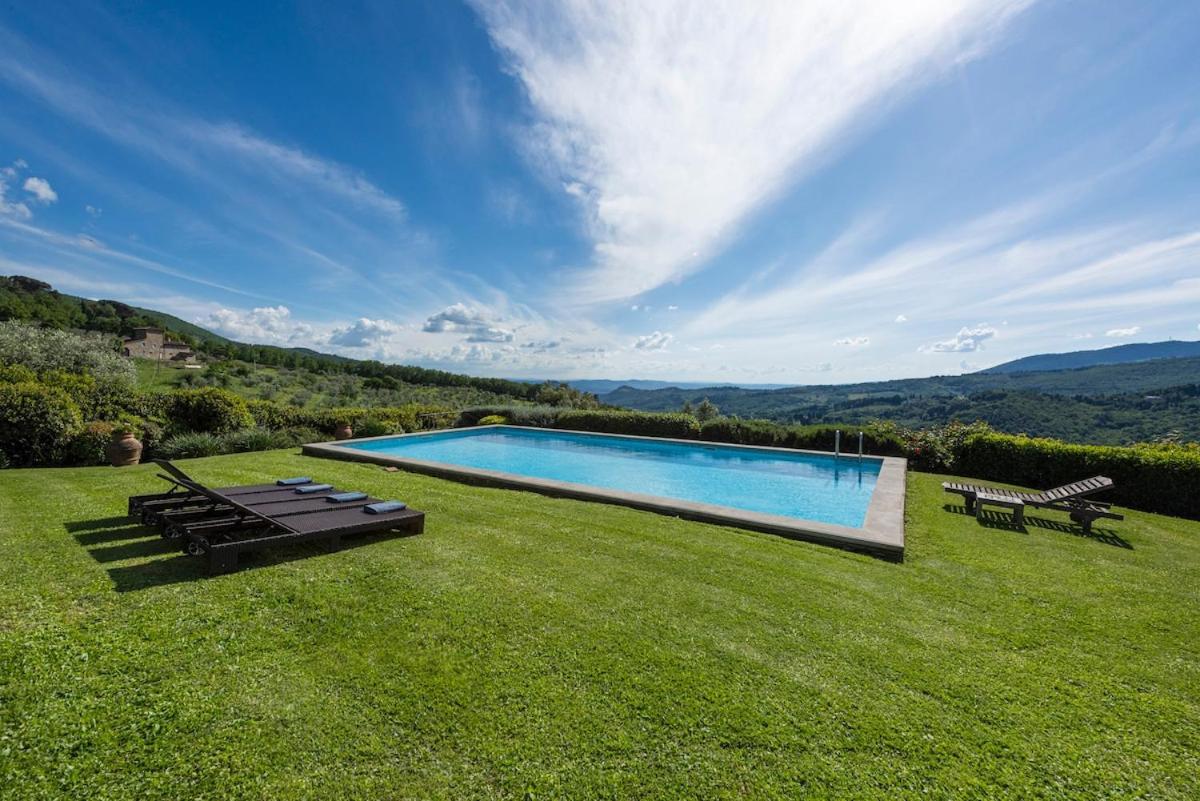 Villa Riflessi Di Fiesole - Piscina - Vista Firenze Dış mekan fotoğraf