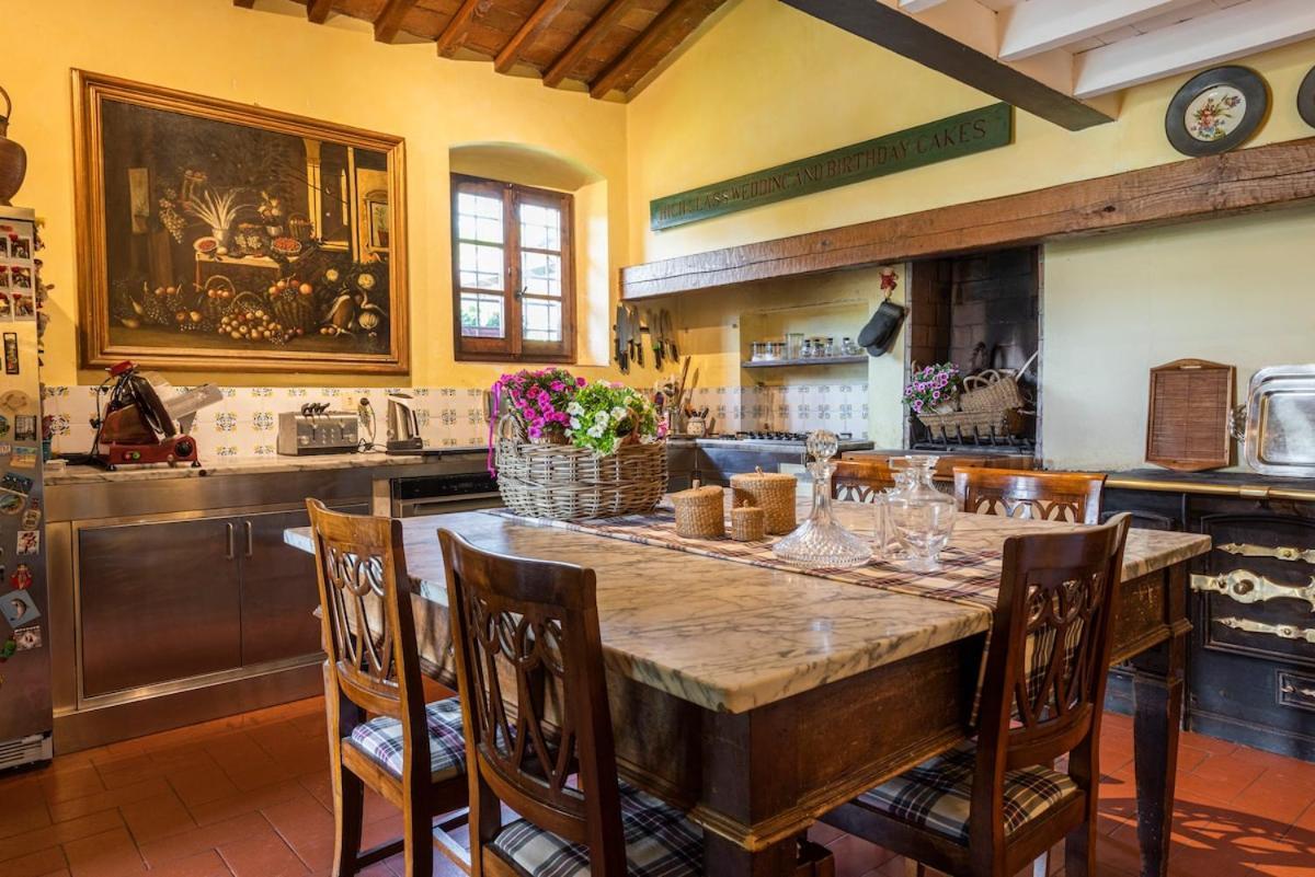 Villa Riflessi Di Fiesole - Piscina - Vista Firenze Dış mekan fotoğraf