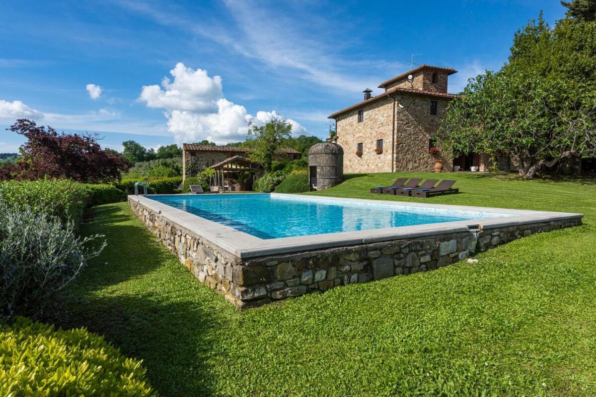 Villa Riflessi Di Fiesole - Piscina - Vista Firenze Dış mekan fotoğraf